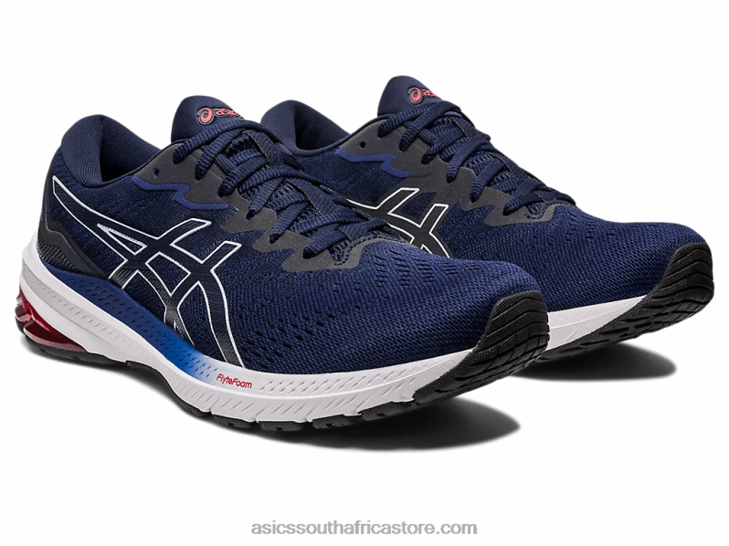 Men Asics Gt-1000 11 LH4X0187 Indigo Blue/Midnight