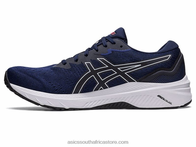 Men Asics Gt-1000 11 LH4X0187 Indigo Blue/Midnight