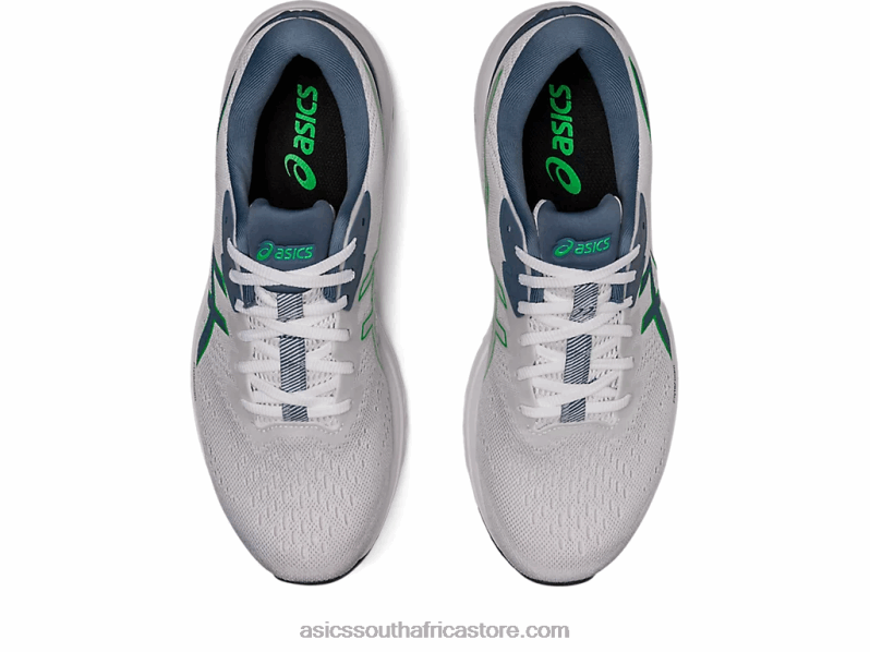 Men Asics Gt-1000 11 LH4X0606 White/Steel Blue