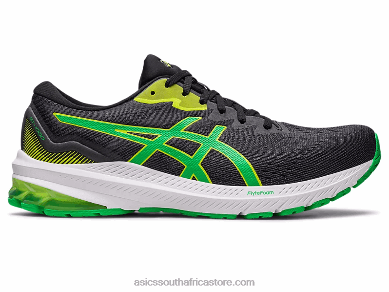 Men Asics Gt-1000 11 LH4X0608 Black/Cilantro