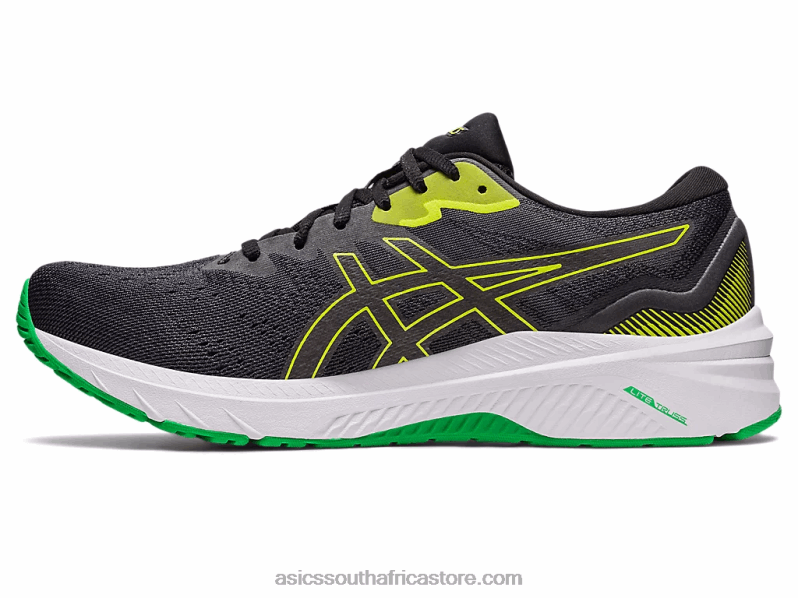Men Asics Gt-1000 11 LH4X0608 Black/Cilantro