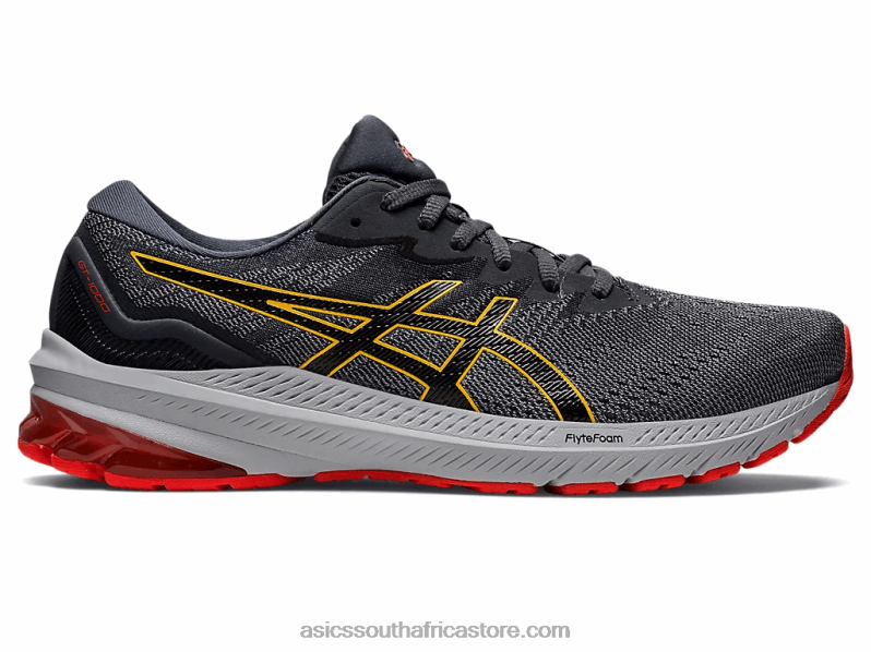 Men Asics Gt-1000 11 LH4X0916 Sheet Rock/Black