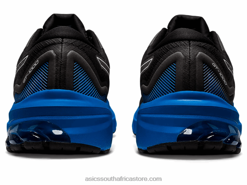 Men Asics Gt-1000 11 LH4X0935 Black/Electric Blue