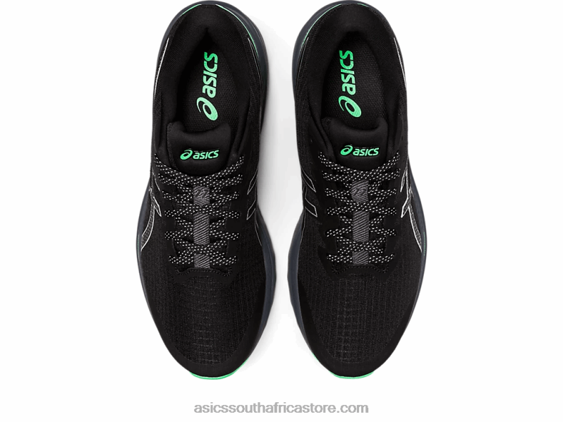 Men Asics Gt-1000 11 Lite-Show LH4X0730 Black/New Leaf