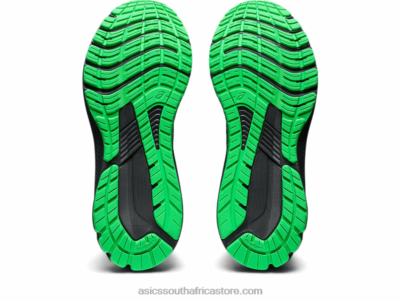 Men Asics Gt-1000 11 Lite-Show LH4X0730 Black/New Leaf