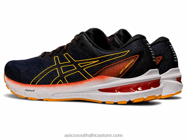 Men Asics Gt-2000 10 LH4X01202 Deep Ocean/Amber