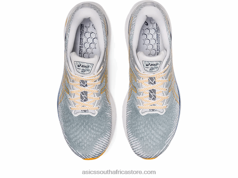 Men Asics Gt-2000 10 LH4X01238 Light Steel/Amber