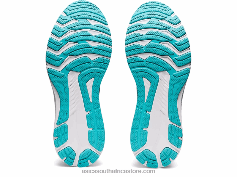 Men Asics Gt-2000 10 LH4X01465 Lake Drive/White