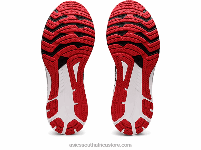 Men Asics Gt-2000 10 LH4X01858 Black/Speed Red