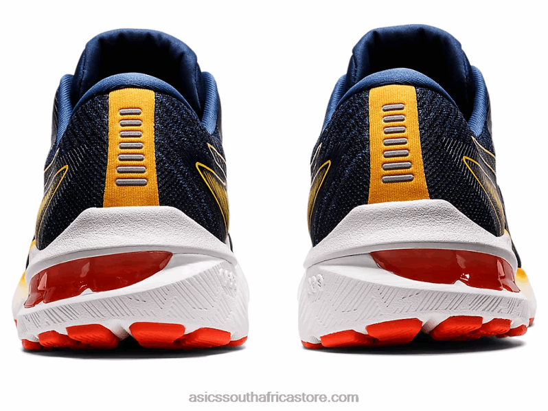 Men Asics Gt-2000 10 LH4X0602 Midnight Blue/Citrus