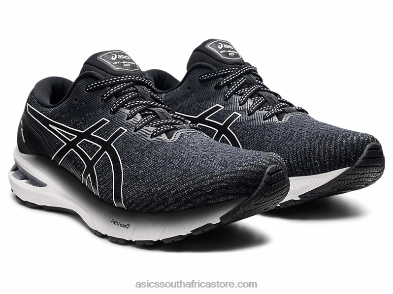 Men Asics Gt-2000 10 Wide LH4X01685 Black/White