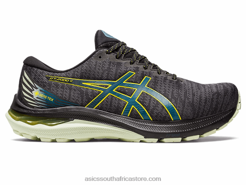 Men Asics Gt-2000 11 Gtx LH4X0691 Black/Ink Teal