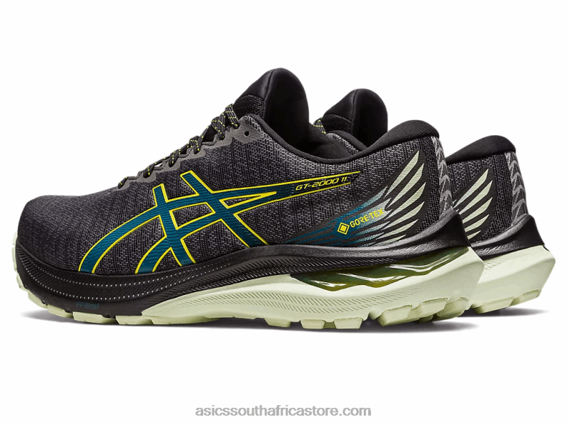 Men Asics Gt-2000 11 Gtx LH4X0691 Black/Ink Teal