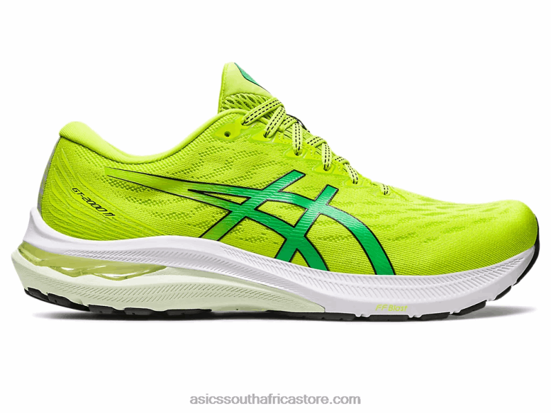 Men Asics Gt-2000 11 LH4X0104 Lime Zest/Black