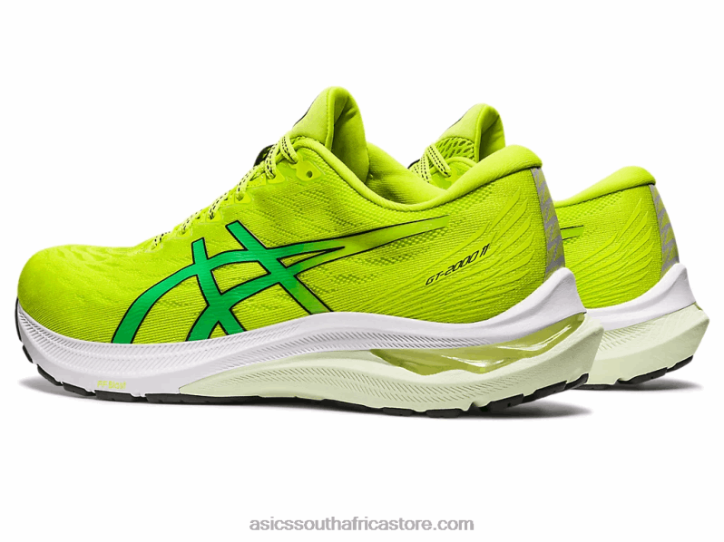 Men Asics Gt-2000 11 LH4X0104 Lime Zest/Black