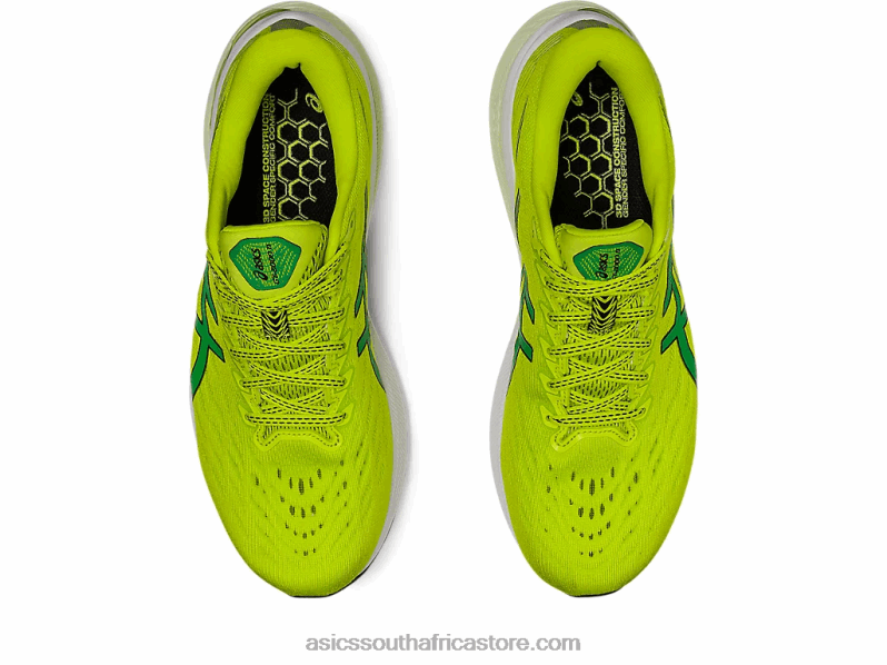 Men Asics Gt-2000 11 LH4X0104 Lime Zest/Black