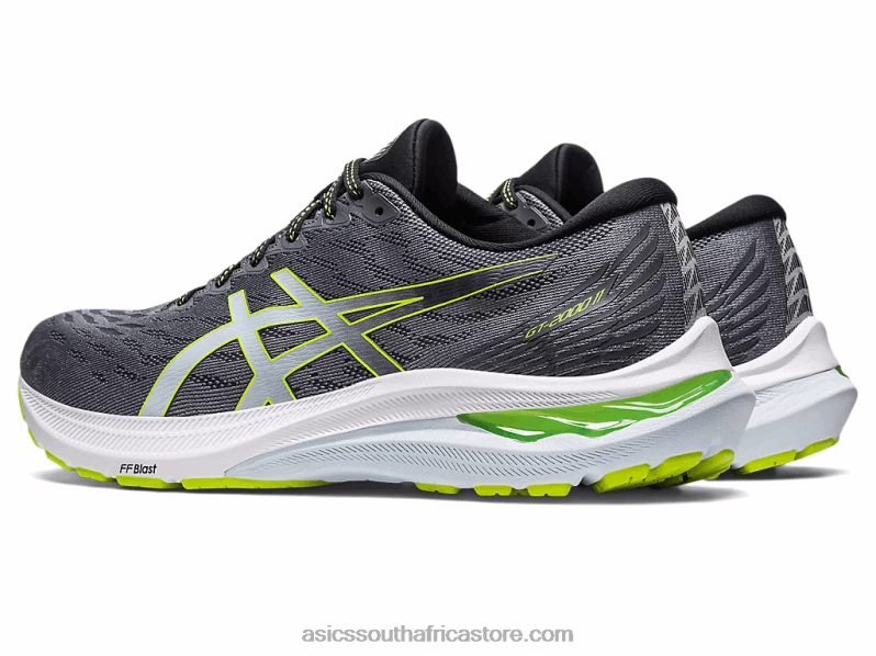 Men Asics Gt-2000 11 LH4X0668 Metropolis/Lime Zest