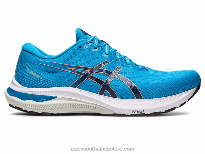 Men Asics Gt-2000 11 LH4X0680 Island Blue/Indigo Blue