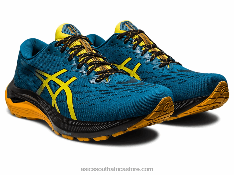 Men Asics Gt-2000 11 Tr Wide Nature Bathing LH4X0379 Nature Bathing/Golden Yellow