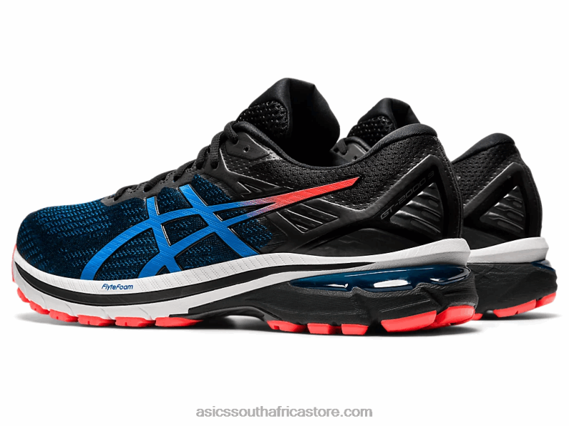 Men Asics Gt-2000 9 LH4X02044 Black/Directoire Blue