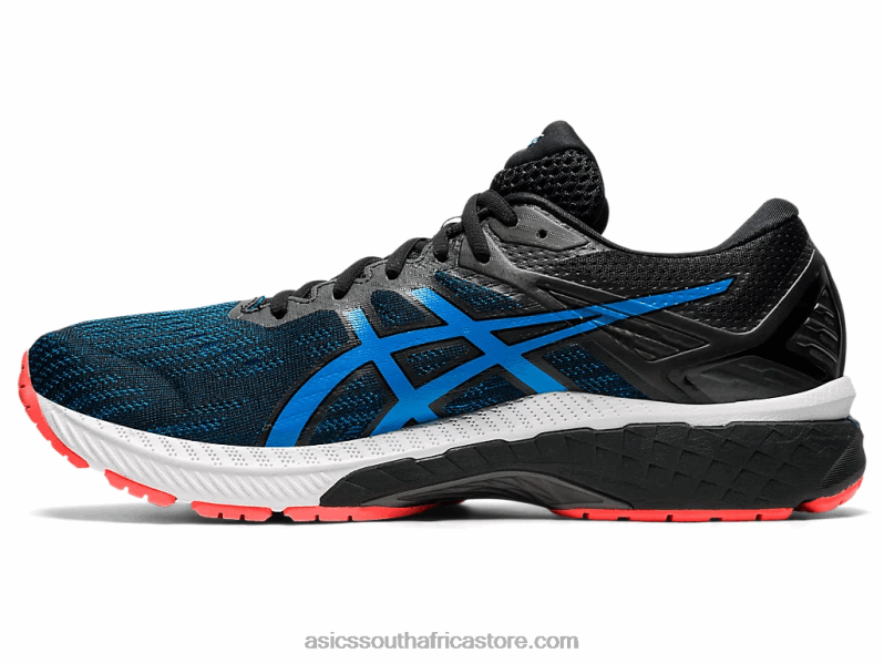 Men Asics Gt-2000 9 LH4X02044 Black/Directoire Blue