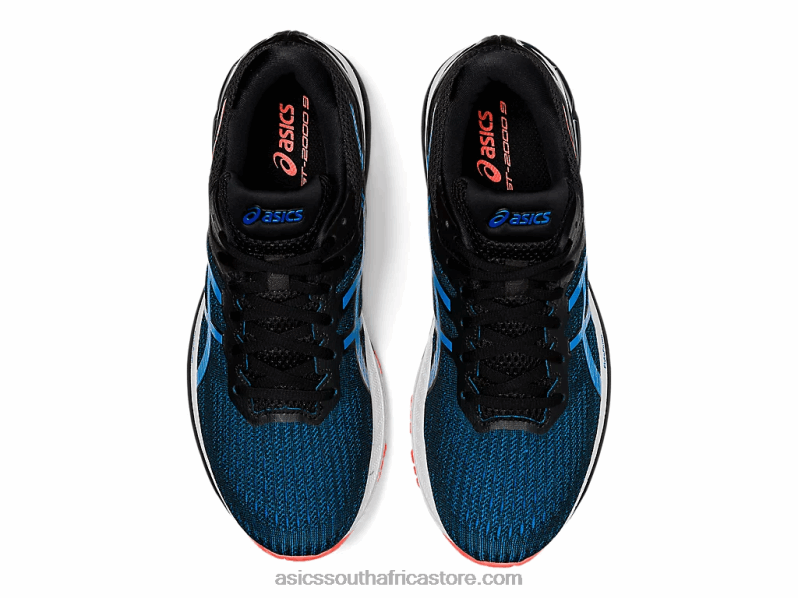 Men Asics Gt-2000 9 LH4X02044 Black/Directoire Blue
