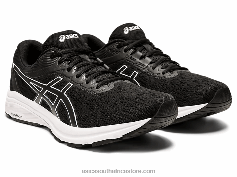 Men Asics Gt-800 LH4X01500 Black/White