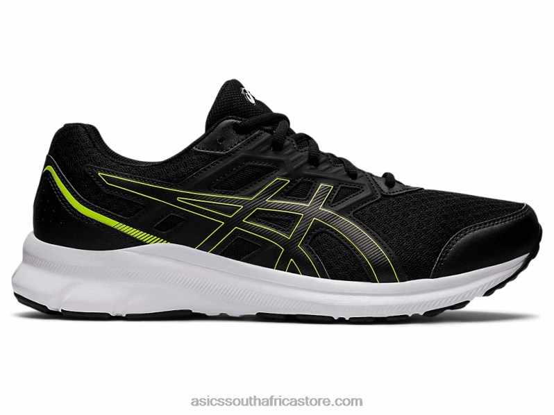 Men Asics Jolt 3 LH4X01377 Black/Hazard Green