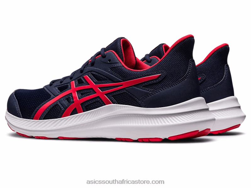 Men Asics Jolt 4 LH4X0510 Midnight/Electric Red