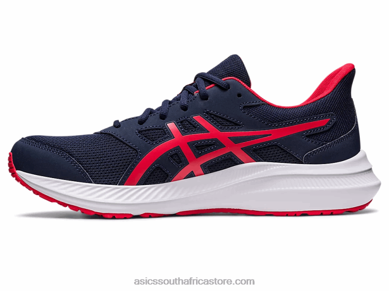 Men Asics Jolt 4 LH4X0510 Midnight/Electric Red