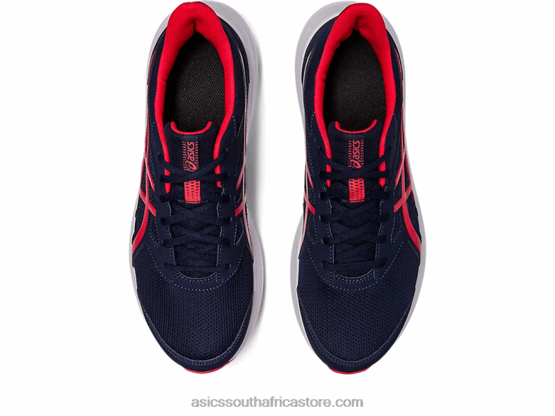 Men Asics Jolt 4 LH4X0510 Midnight/Electric Red