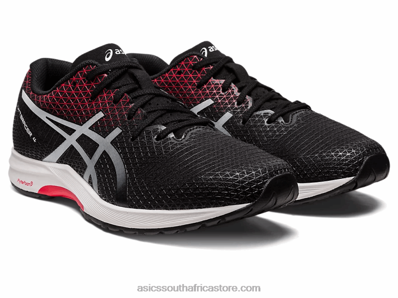 Men Asics Lyteracer 4 LH4X0106 Black/Classic Red