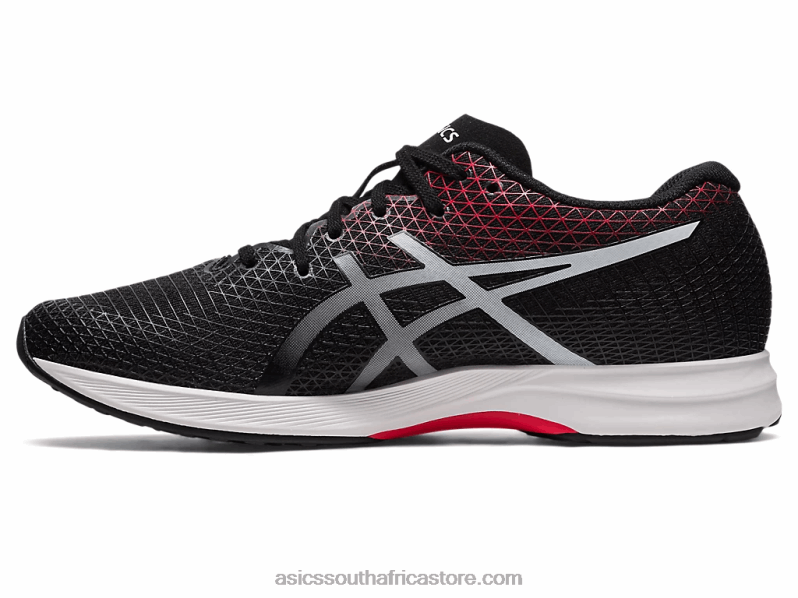 Men Asics Lyteracer 4 LH4X0106 Black/Classic Red