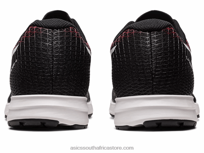 Men Asics Lyteracer 4 LH4X0106 Black/Classic Red