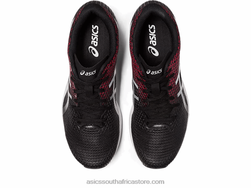 Men Asics Lyteracer 4 LH4X0106 Black/Classic Red