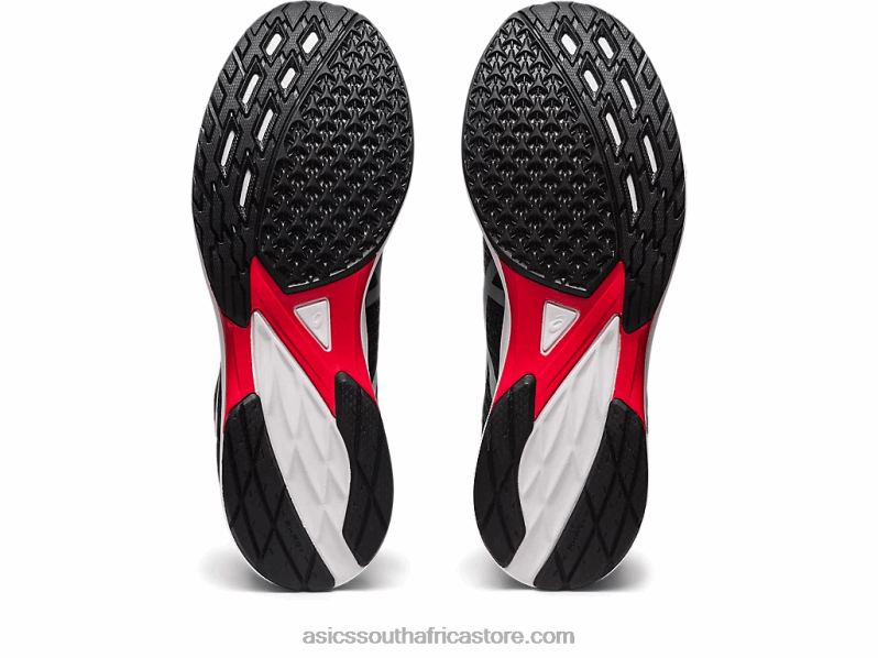 Men Asics Lyteracer 4 LH4X0106 Black/Classic Red