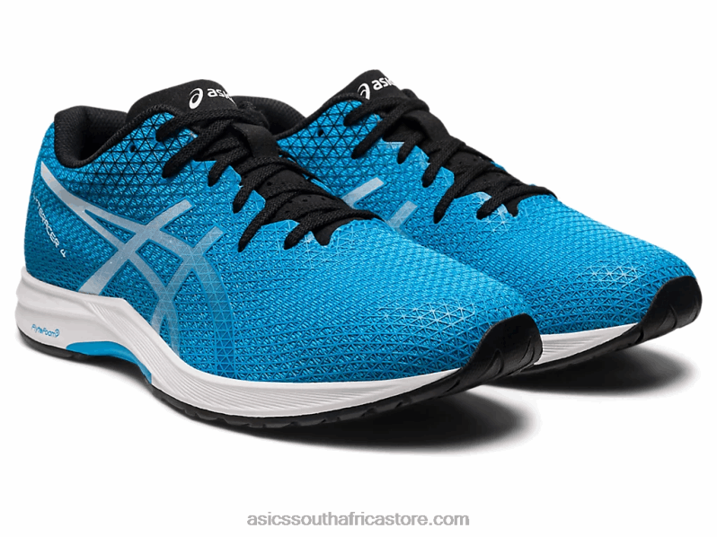 Men Asics Lyteracer 4 LH4X0118 Island Blue/White