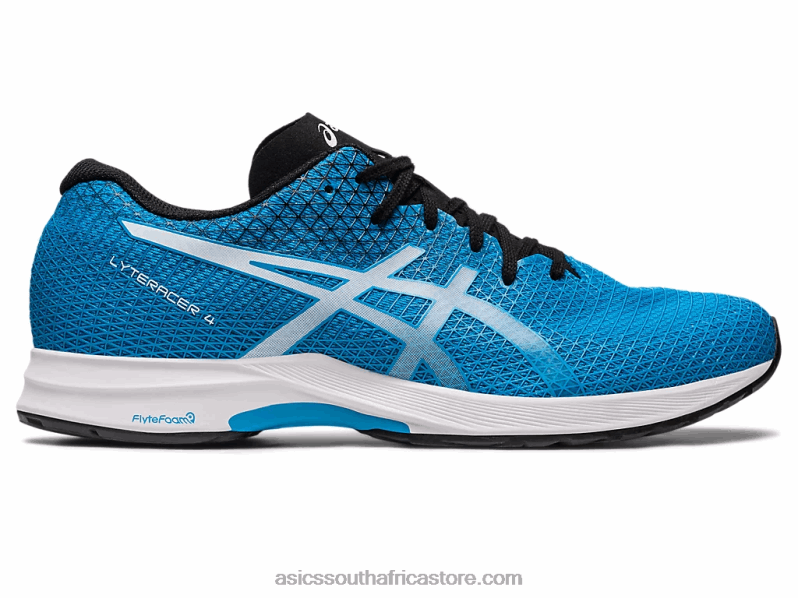 Men Asics Lyteracer 4 Wide LH4X0115 Island Blue/White