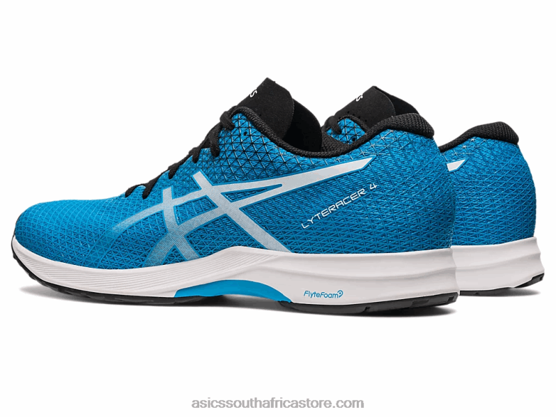 Men Asics Lyteracer 4 Wide LH4X0115 Island Blue/White