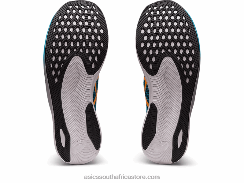 Men Asics Magic Speed 2 LH4X0481 Island Blue/Orange Pop