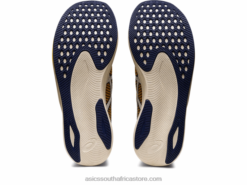 Men Asics Magic Speed 2 Wide LH4X0819 Amber/White