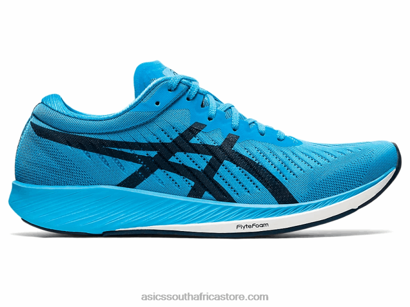 Men Asics Metaracer LH4X02005 Digital Aqua/French Blue