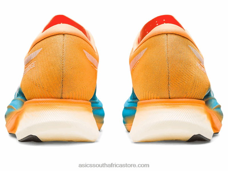 Men Asics Metaspeed Edge+ LH4X0613 Island Blue/Orange Pop