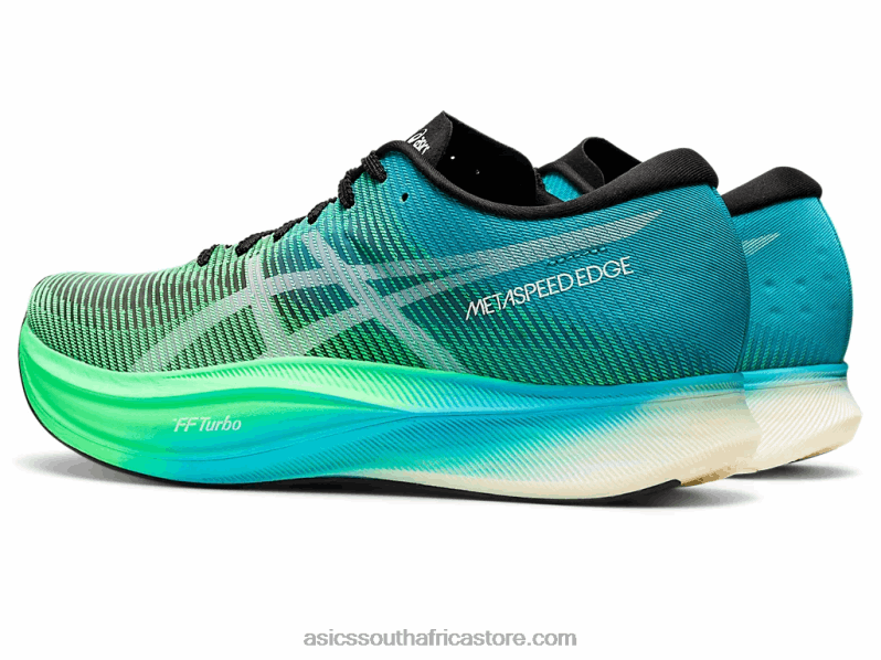 Men Asics Metaspeed Edge+ LH4X0813 Black/New Leaf