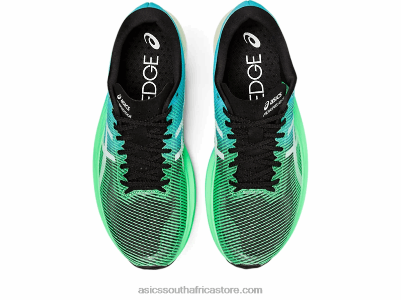 Men Asics Metaspeed Edge+ LH4X0813 Black/New Leaf