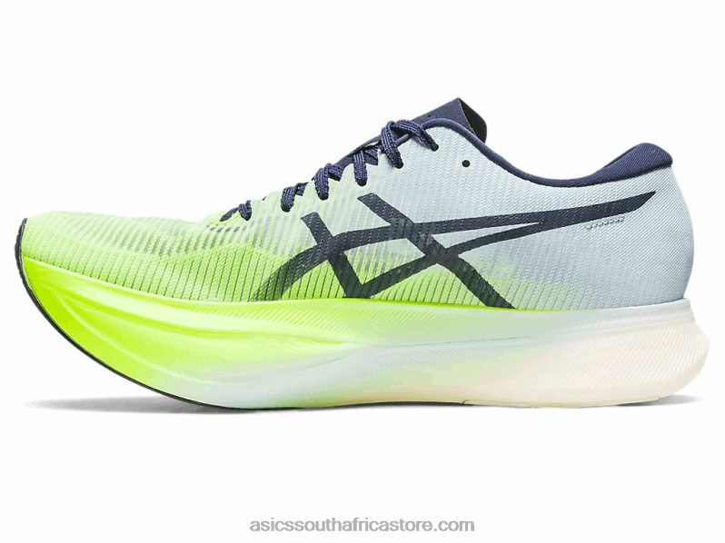 Men Asics Metaspeed Sky+ LH4X0151 Hazard Green/Sky