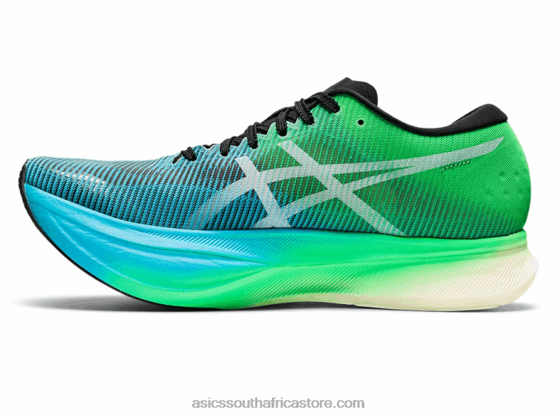 Men Asics Metaspeed Sky+ LH4X0877 Black/New Leaf