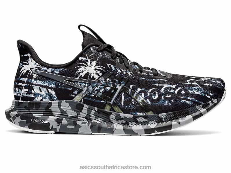 Men Asics Noosa Tri 14 LH4X01027 Black/Pure Silver