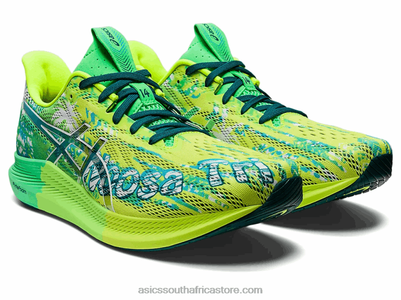 Men Asics Noosa Tri 14 LH4X01154 Safety Yellow/White