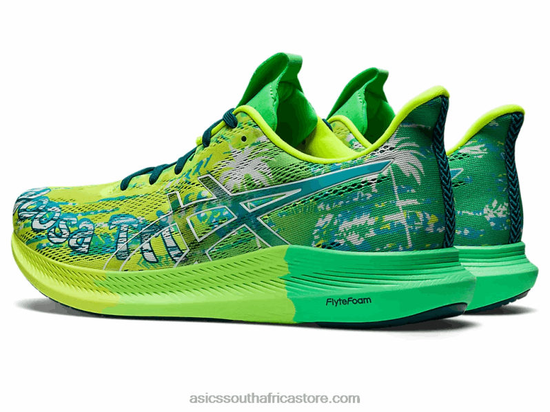 Men Asics Noosa Tri 14 LH4X01154 Safety Yellow/White